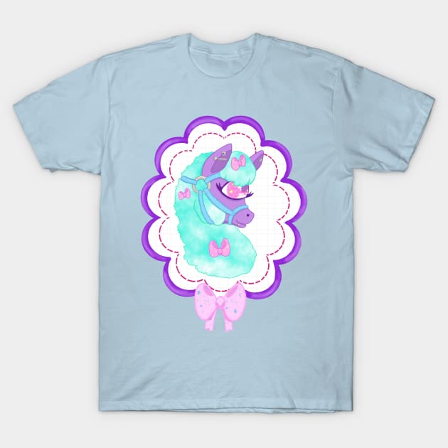 Alpaca Cyclops Dreams T-Shirt by Candycrypt